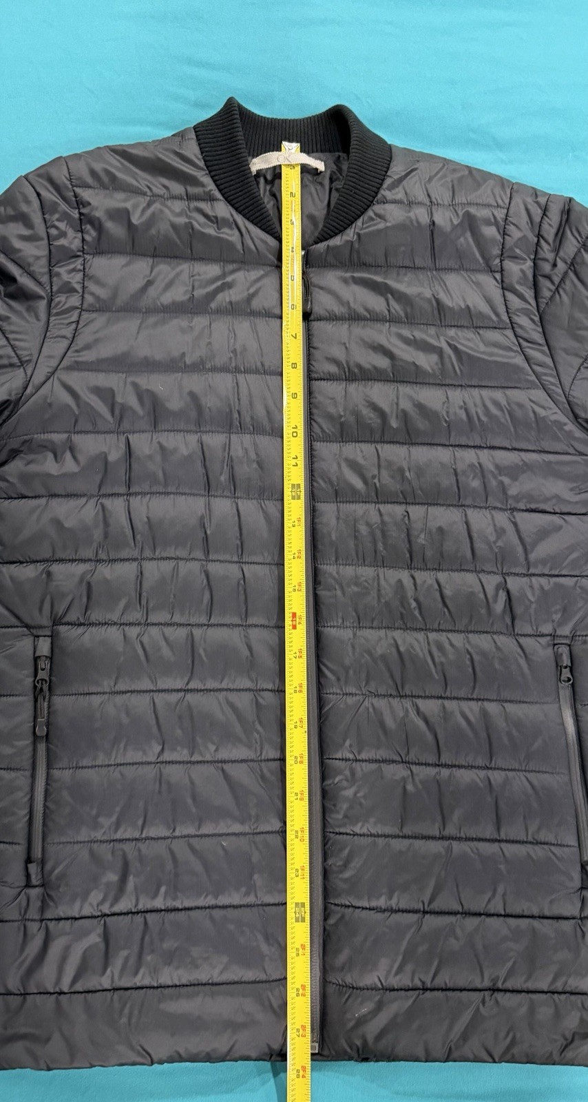 Outerknown - Black Evolution Puffer Bomber Jacket… - image 5