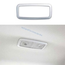 For Toyota Corolla 2020~2024 Matte Silver Roof Rear Reading Light Cover Trim 1pc