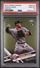 2017 Topps Chrome Aaron Judge Rookie #HMT40 PSA 10