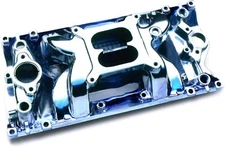 Professional Products Sb Chevy Vortec Crosswind Intake Manifold Polished 52027