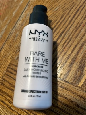 NYX Bare With Me Daily Moisturizing Primer 2.5 fl oz SPF 30 Sunscreen