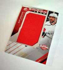 ALEX OVECHKIN (GAME USED JUMBO PATCH) 2021-22 Upper Deck SP Banner Year #BYE-AO