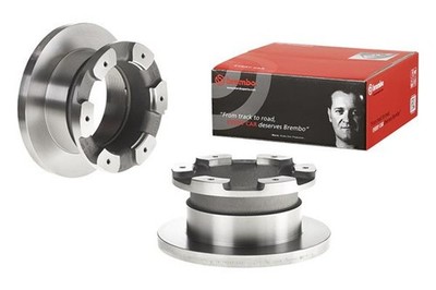 2x BREMBO Bremsscheibe PRIME 08.7772.10 für IVECO DAILY 3