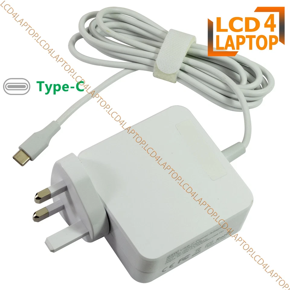 For HP SPECTRE 13-V005UR USB-C 45W Laptop Charger Type C AC Adapter - Image 3 of 3