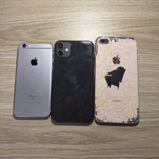 Lot Of 4 iPhones - iPhone 6 - 11 - For Parts Only 