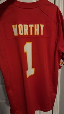 Nike Kansas City Chiefs Xavier Worthy #1 NFL Football Jersey Red