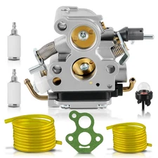 Tune Up Kit Carburetor For Husqvarna 435 440 435E 440E Spark Plug Air Filter New