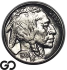 1937 Buffalo Nickel, Flashy Gem BU++, Sharp