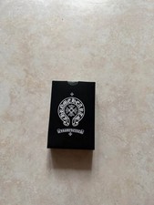 Chrome Hearts playing cards deck