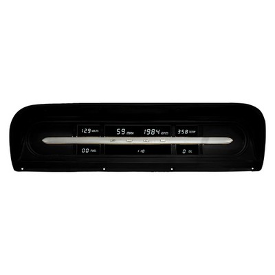 For Ford F-100 67-72 Intellitronix Direct Fit LED Digital Gauge Cluster, White