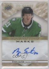 2021 Upper Deck Ovation UD Glass Magnifying Marks Gold 4/35 Ryan Suter Auto fv4