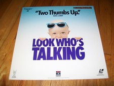 LOOK WHO'S TALKING Laserdisc LD EXCELLENT CONDITION VERY RARE GREAT FUNNY FILM 