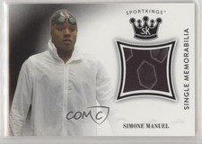 2018 Sage Sportkings Single Memorabilia Simone Manuel #SM-SM1 0a7