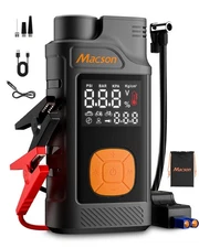 Jump Starter with Air Compressor-1500A Portable Car Battery Charger(Up to 7.5...