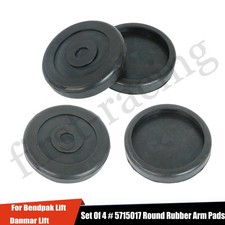 5715017 Set Of 4 Round Rubber Arm Pads For Bendpak Lift Danmar Lift