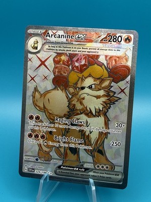 Arcanine ex 224/198 SV01: Scarlet & Violet Base Set Holo
