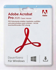 Adobe Acrobat Pro 2020 | PDF-Editor | Lebenslange Nutzung | 1 Gerät | Windows