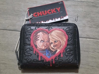 Loungefly Chucky Bride of Chucky Zip Around Wallet NWT Horror Tiffany You & Me