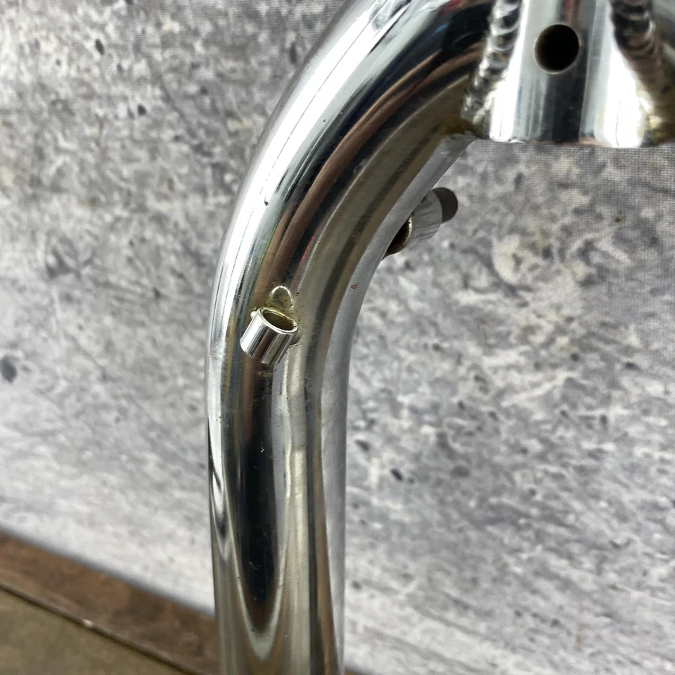 Vintage Spinner BMX Fork Freestyle 990 20 1" Threaded 14mm Dropout Chrome 2001 - Image 4 of 4