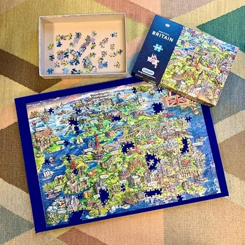 Beautiful Britain 1000 Piezas Rompecabezas | Rompecabezas Sostenible para Adu... - Imagen 3 de 4