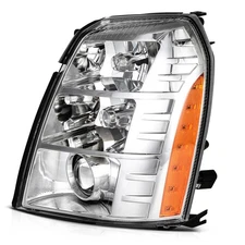 Left Side For 2011-2014 Cadillac Escalade ESV EXT Headlight Assembly w/HID Type