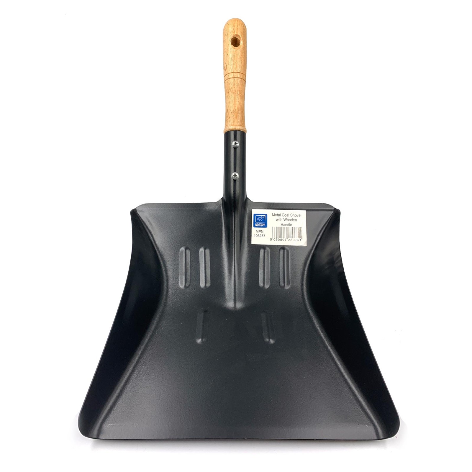 Coal Shovel 9"" Heavy Duty Metal Ash Scoop Fire BBQ Garden Tool
