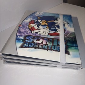 3 SEGA DREAMCAST TRADING CARD BINDERS LIMITED RUN GAME SONIC ADVENTURE SHENMUE +