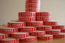 1000 Per Roll 1 x 3 Fragile Handle with Care Stickers Labels, Easy to Peel and A
