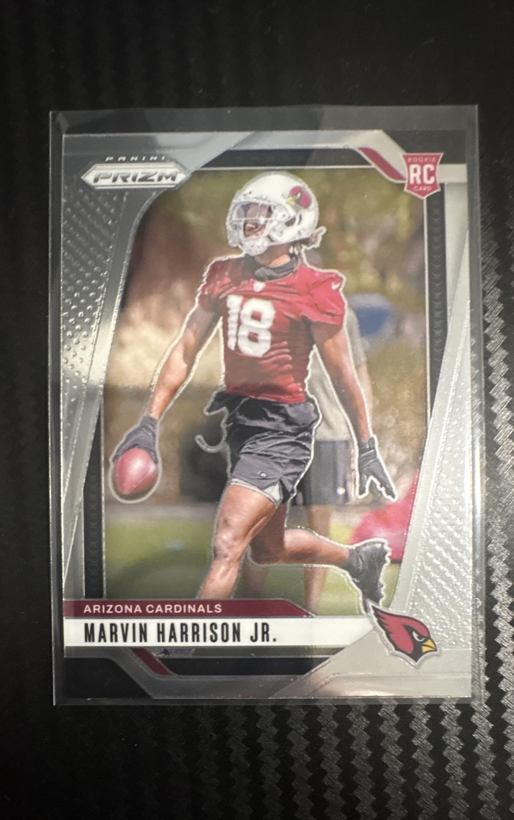 Marvin Harrison Jr. #375 Football Cards 2024 Panini Prizm trading card — raw and PSA graded price guide
