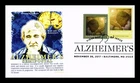 ALZHEIMER'S AWARENESS SEMIPOSTAL FDC COMBO PANDA CACHET US COVER