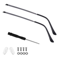 Gjinxi 1 Pair Metal Glasses Arm Replacement, Universal Eyeglasses Repair Kit ...