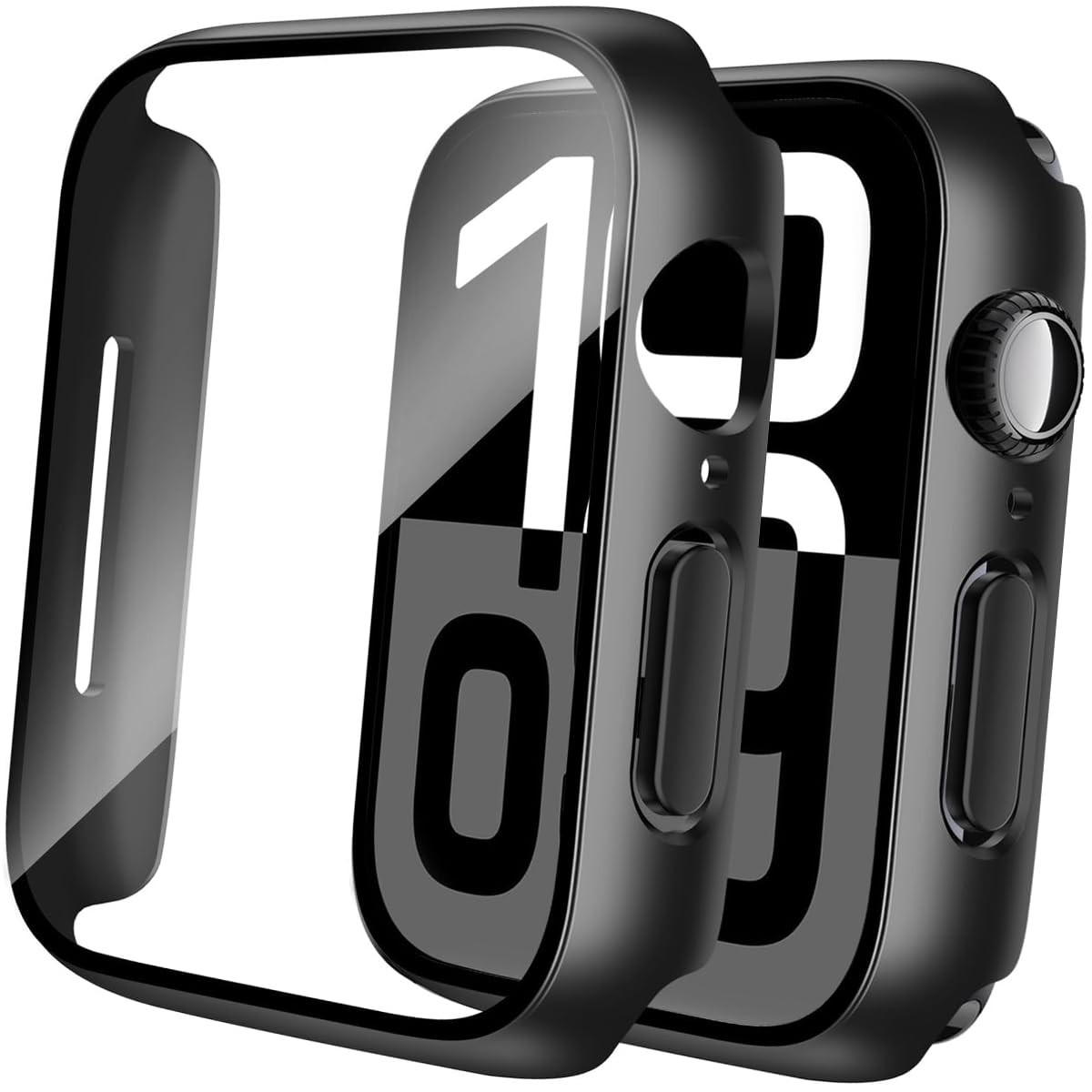 Protection Apple Watch 11 46mm Lot de 2 Coques Discrètes pour le Sport et le Bureau