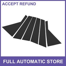 Door Pillar Window Trim For Kia Sorento 11-15 Black Front Rear Left Right