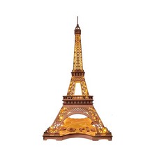 Robotime TGL01 Rolife Night of the Eiffel Tower 3D Wooden Puzzle