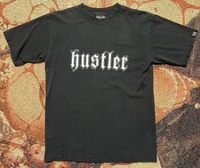 VINTAGE MADE IN USA Hustler Hardcore Graphic Tee Black Medium