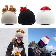 Ski Helmet Cover Lightweight Practical Snowboarding Keep Warm Women Men Winter