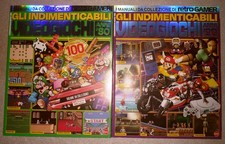 2 Volumi SPREA Retro Gamer Gli Indimenticabili Video Giochi Anni 80 + Anni 90