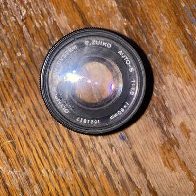 Olympus OM-System Zuiko 50mm f/1.8 Auto-S MC Lens Japan Vintage