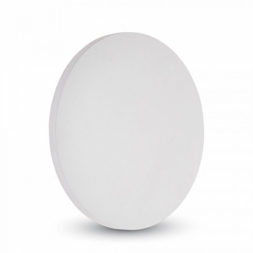 V-TAC VT-743 Lampada LED da Muro Rotonda 8W applique da esterno alluminio 160LM/
