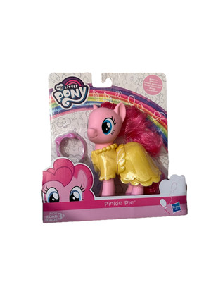 HASBRO My Little Pony PINKIE PIE 6'' Snap-on Fashion Yellow Dress Headband NIP