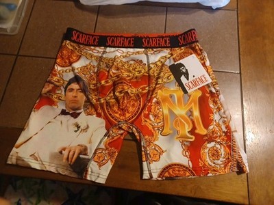 Scarface Tony Montana (AL Pacino) Boxer Brief Large 36-38 NEW Coco Brands