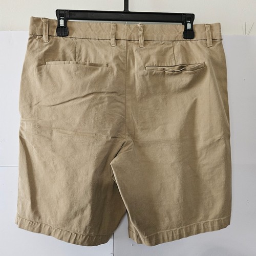 4 Goodfellow & Co. Größe 32 Beige Baumwolle Knopf Reißverschluss Herren Jungen Freizeit Shor - Bild 3 von 19