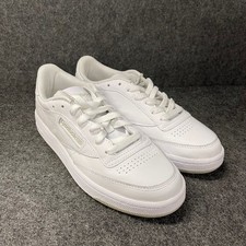 Image of REEBOK Club C 85 Tennis Shoes Women's Size US 8 White
