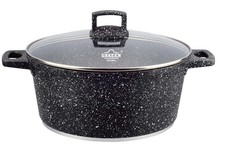Koch-Topf Casserole Antihaft Granitbeschichtung Ø24cm 4,5L Induktion Kazan Kasan