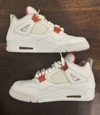Size 12 - Air Jordan 4 Retro Orange Metallic for sale online | eBay