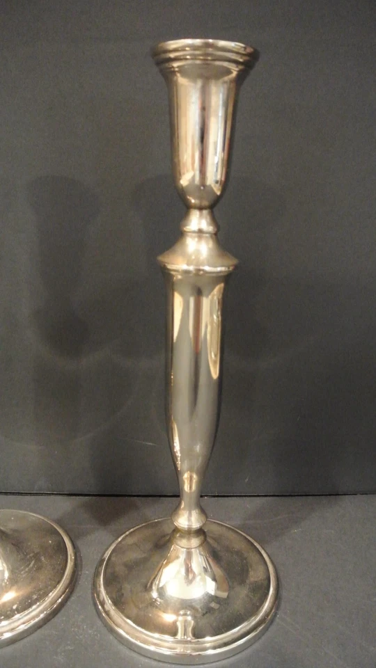 复古(1980 年代)优雅 Godinger Company,银色烛台晚餐中心件 — 第 4/4 张图片