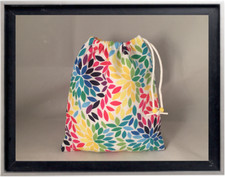 Gymnastics Leotard Grip Bags / Rainbow of Leaves Gymnasts Birthday Goody Bag