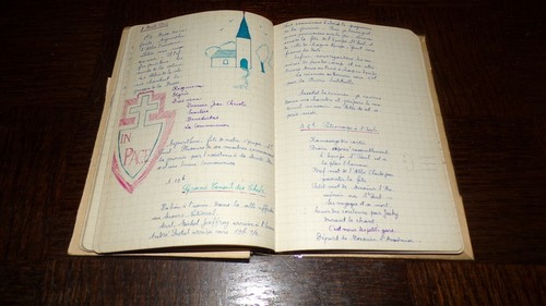 CAHIER PATRONAGE 1944 - Abbé Uny - Saint-Michel-en-Thiérache - Récit Libération - Picture 10 of 12