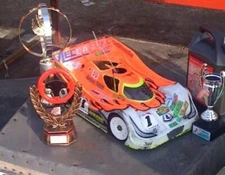 Delta Plastik 0148s - Lola Aston Martin 1/8 scale GT RC car body HOBAO VTE