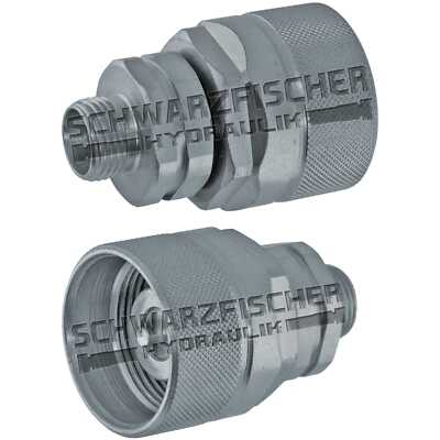 Hydraulik Schraubkupplung Stecker Außengewinde alle Größen